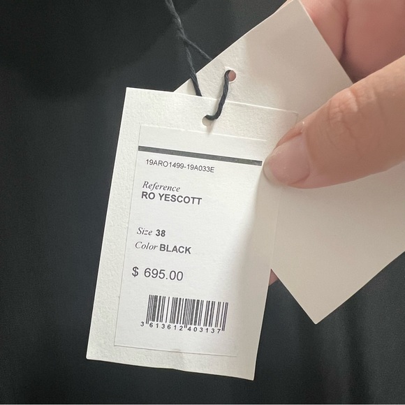 NEW NWT Isabel Marant Etoile Yescott Midi Dress In Black - Picture 11 of 14